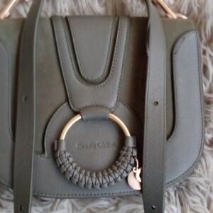 See by Chloe green crossbody bag!
